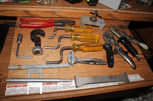 Vintage bell system tool lot - bell,