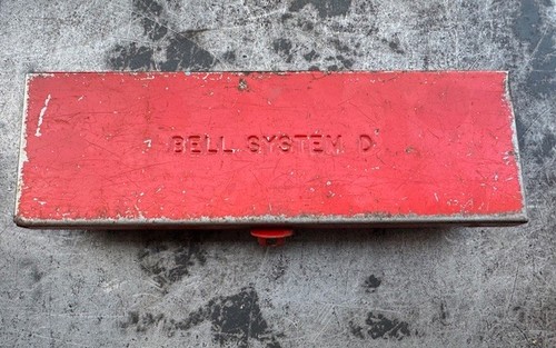 Vintage bell system metal - bell,