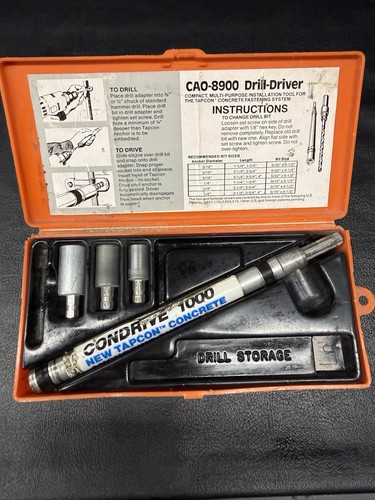 Bell system cao 8900 drill - cao-8900,